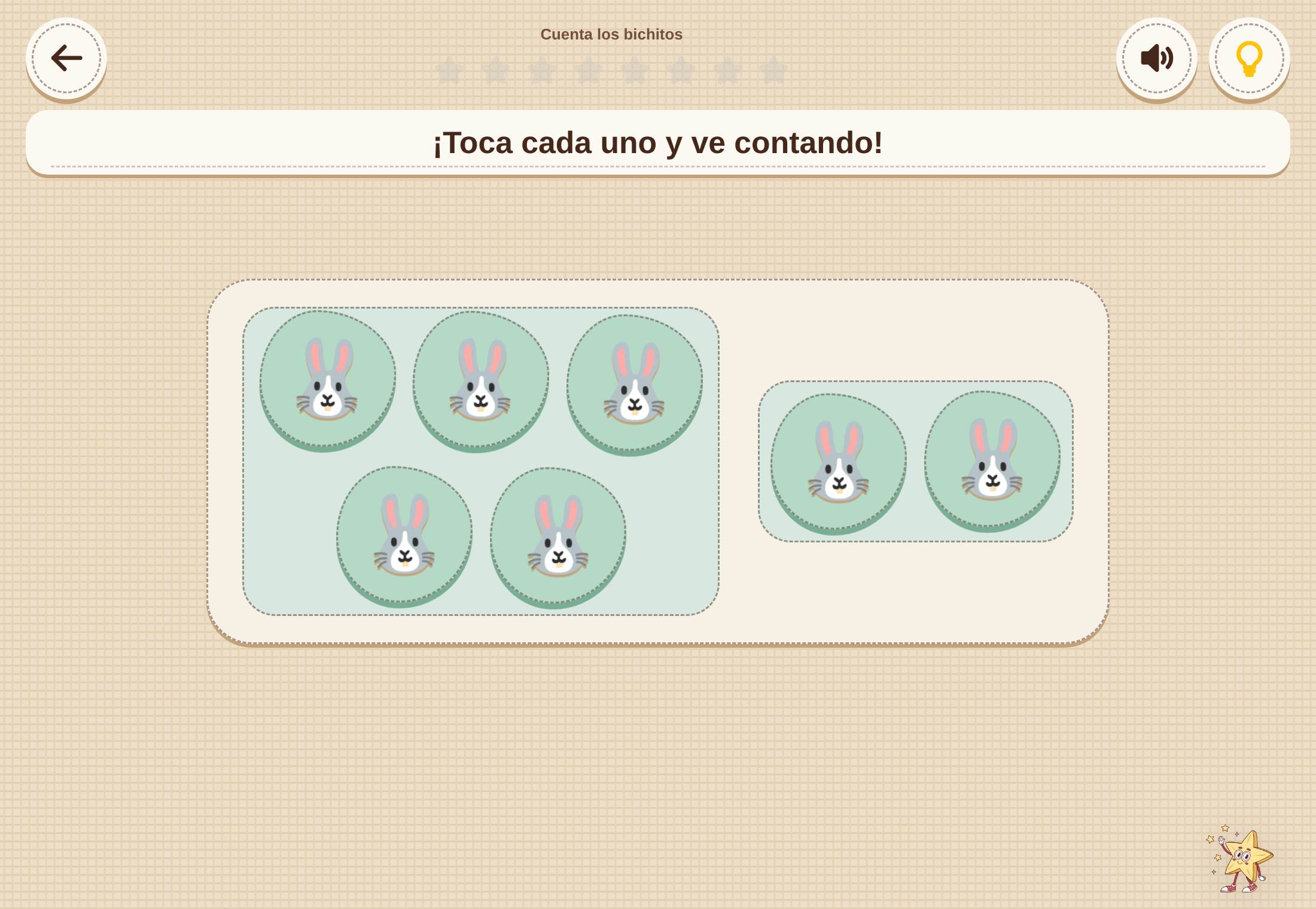 Cuenta los bichitos