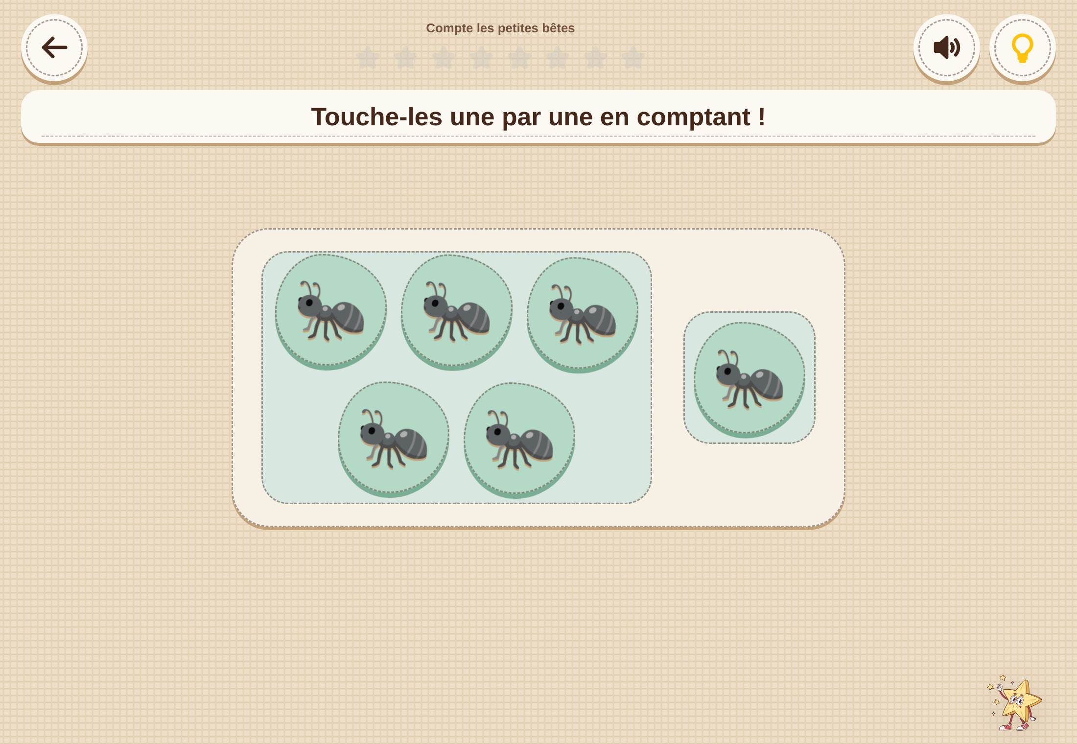 Compte les petites bêtes